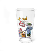 Retired Evil Ferret from American Chop Suey Pint Glass, 16oz