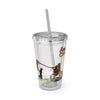 American Chop Suey Sunsplash Tumbler with Straw, 16oz