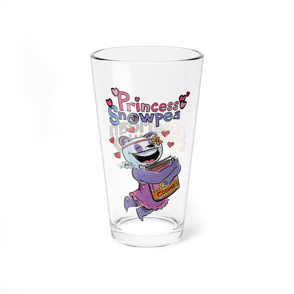 Princess Snowpea from American Chop Suey Pint Glass, 16oz