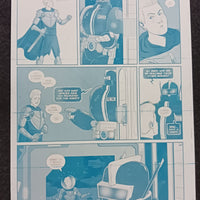 Oswald and the Star-Chaser #1 - Page 11 - PRESSWORKS - Comic Art -  Printer Plate - Cyan