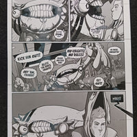 Oswald and the Star-Chaser #1 - Page 7 - PRESSWORKS - Comic Art -  Printer Plate - Black