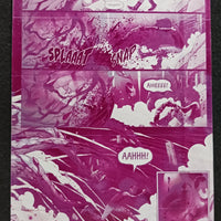 Darkland #3 - Page 12 - PRESSWORKS - Comic Art - Printer Plate - Magenta