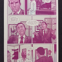 Category Zero Conflict #4 - Page 2 - PRESSWORKS - Comic Art - Printer Plate - Magenta