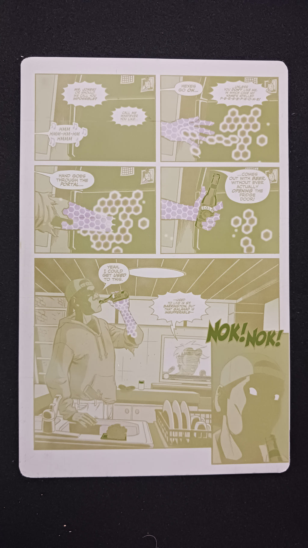 Impossible Jones Vol 1 - Trade Paperback - Page 79 - PRESSWORKS - Comic Art - Printer Plate - Yellow