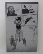 Azza The Barbed #5 - Page 8 - Black - Comic Printer Plate - PRESSWORKS