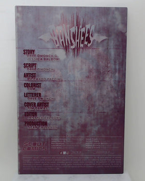 Banshees #1 - Inside Front Cover - Magenta - Comic Printer Plate - PRESSWORKS