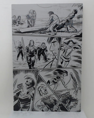 Black Demon Tales #2 - Page 18 - Black - Comic Printer Plate - PRESSWORKS