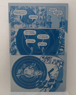 The Ballad of Gordon Barleycorn #1 - Page 25 - Cyan - Comic Printer Plate - PRESSWORKS