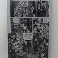 Bush Leaguers #1 - Page 23  - PRESSWORKS - Comic Art - Printer Plate - Black