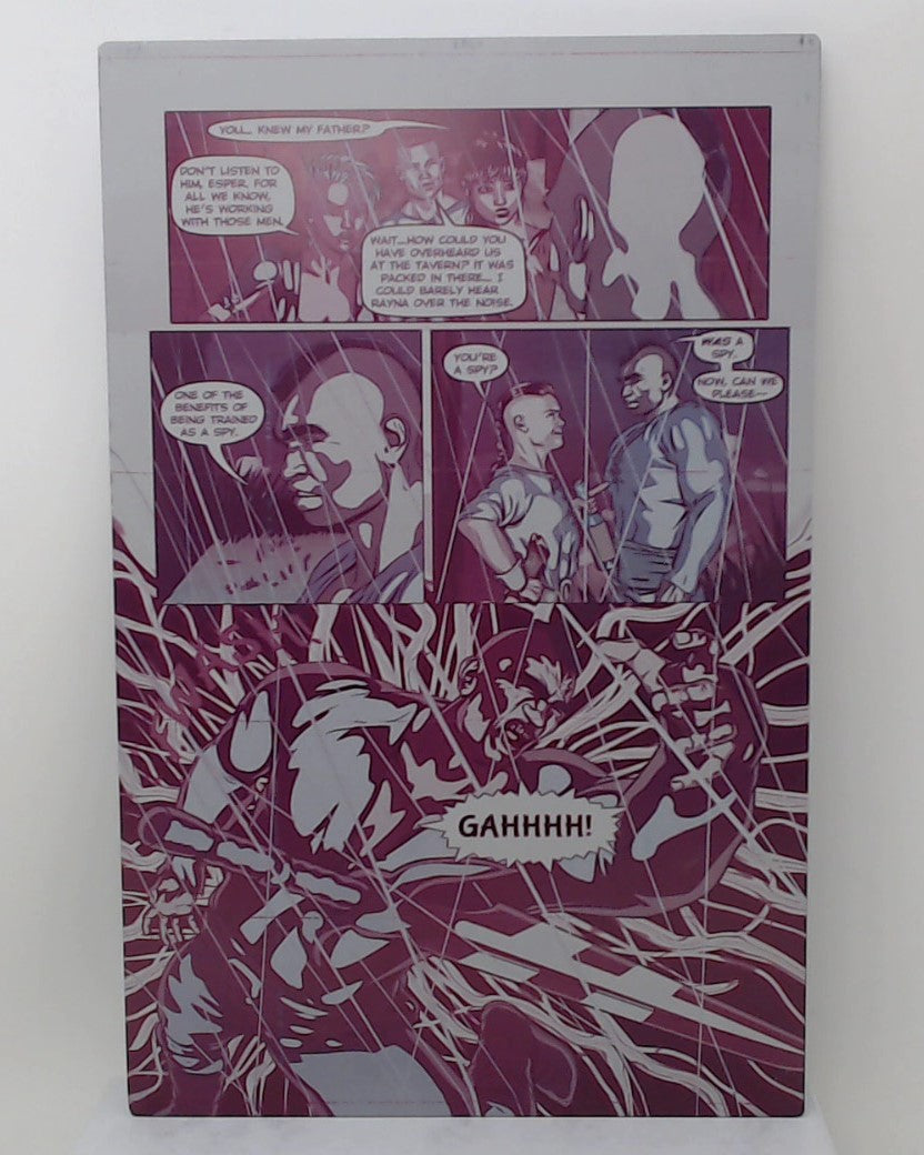 Bones of the Gods #2 - Page 21 - Magenta - Comic Printer Plate - PRESSWORKS