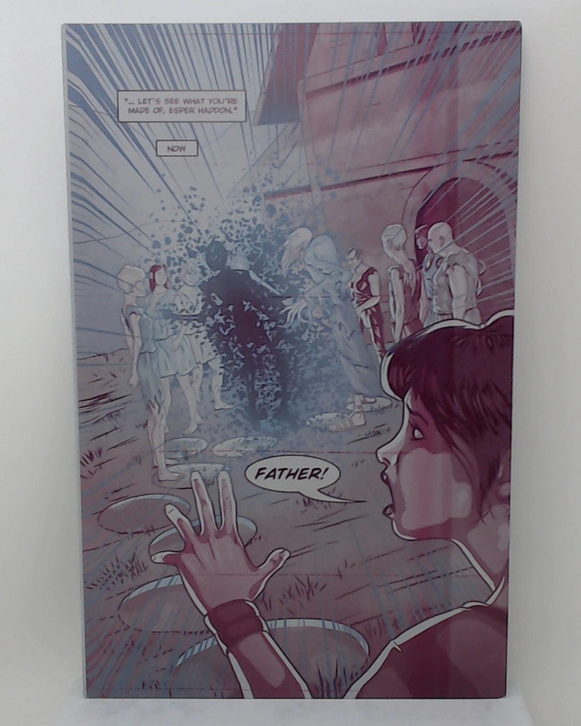 Bones of the Gods #2 - Page 2 - Magenta - Comic Printer Plate - PRESSWORKS