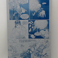 Bones of the Gods #2 - Page 7 - Cyan - Comic Printer Plate - PRESSWORKS