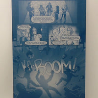 Bones of the Gods #5 - Page 21 - Cyan - Comic Printer Plate - PRESSWORKS