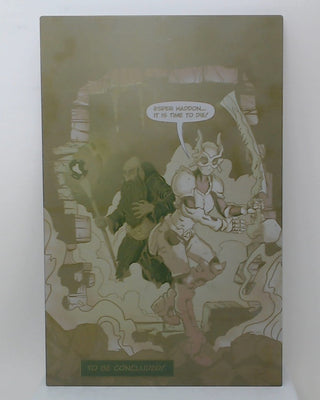 Bones of the Gods #5 - Page 22 - Yellow - Comic Printer Plate - PRESSWORKS