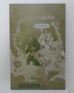 Bones of the Gods #5 - Page 22 - Yellow - Comic Printer Plate - PRESSWORKS