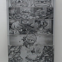 By The Horns Dark Earth #8 -  Page 17 - Black - Comic Printer Plate - PRESSWORKS