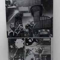 By The Horns Dark Earth #9 -  Page 15 - Black - Comic Printer Plate - PRESSWORKS