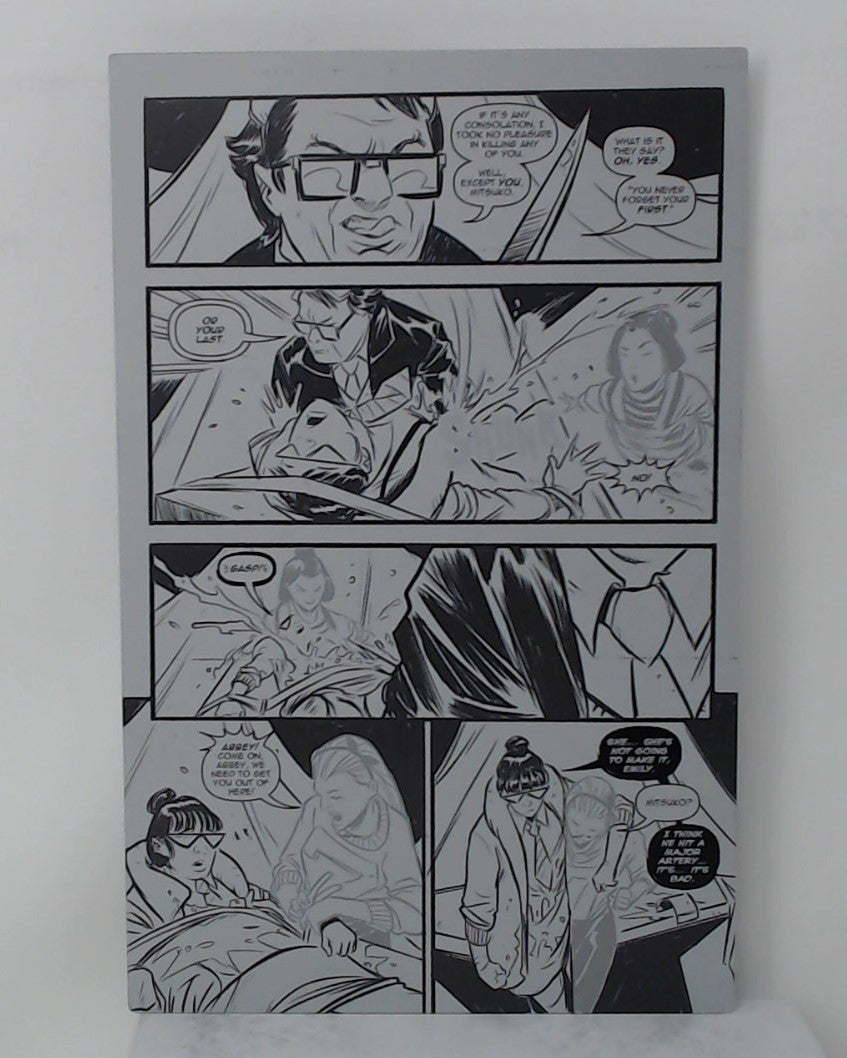 Banshees #5 - Page 22 - Black - Comic Printer Plate - PRESSWORKS