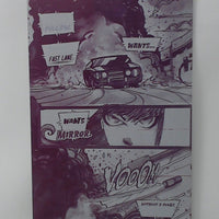 Blood Run #1 - Page 5 - Magenta - Comic Printer Plate - PRESSWORKS - Stephen Cardoselli