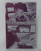 Blood Run #1 - Page 5 - Magenta - Comic Printer Plate - PRESSWORKS - Stephen Cardoselli