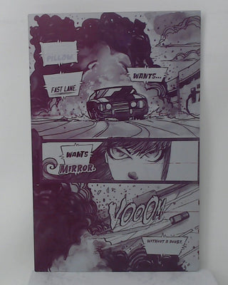 Blood Run #1 - Page 5 - Magenta - Comic Printer Plate - PRESSWORKS - Stephen Cardoselli