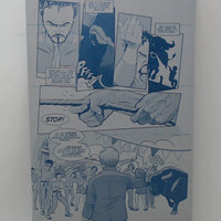 Count Dante #2 - Page 4 - Cyan - Comic Printer Plate - PRESSWORKS