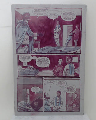 The Life and Death of the Brave Captain Suave #5 - Page 3 - Magenta - Comic Printer Plate - PRESSWORKS