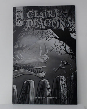 Claire and the Dragons - Vol 1 - Page 61 - Black - Comic Printer Plate - PRESSWORKS