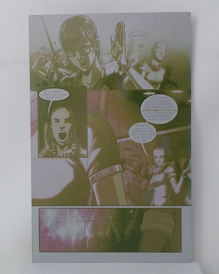 Code 45 - Trade Paperback - Page 81 - Yellow- Comic Printer Plate - PRESSWORKS