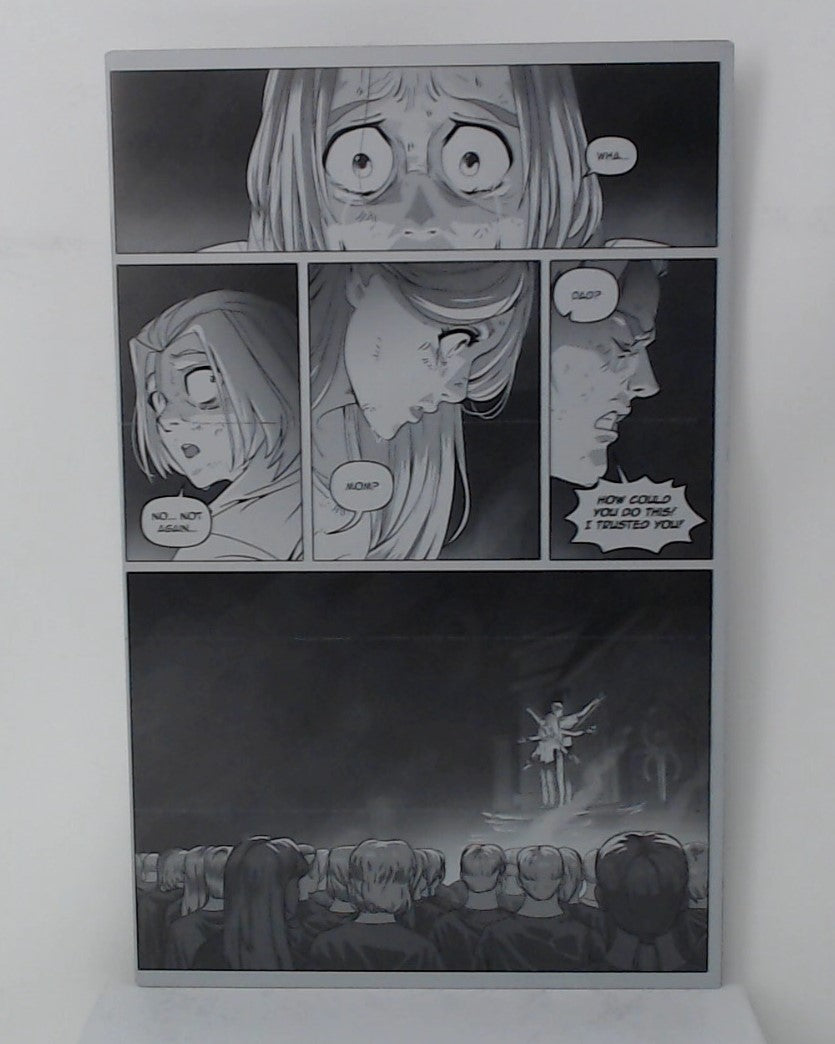 Divine Power Made Me #1 - Page 20 - Black - Comic Printer Plate - PRESSWORKS