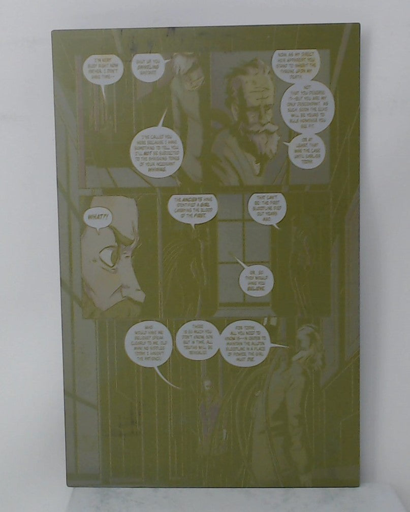 Dust #1 - Page 19 - Yellow - Comic Printer Plate - PRESSWORKS