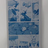 Fung Gi #1 - Page 23 - Cyan - Comic Printer Plate - PRESSWORKS - JM Ringuet