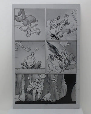 Grit #1 - Page 9 - Black - Comic Printer Plate - PRESSWORKS