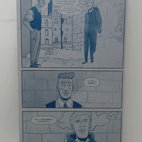 Heavenly Blues #1 - Legacy Edition - Page 10 - Cyan - Comic Printer Plate - PRESSWORKS