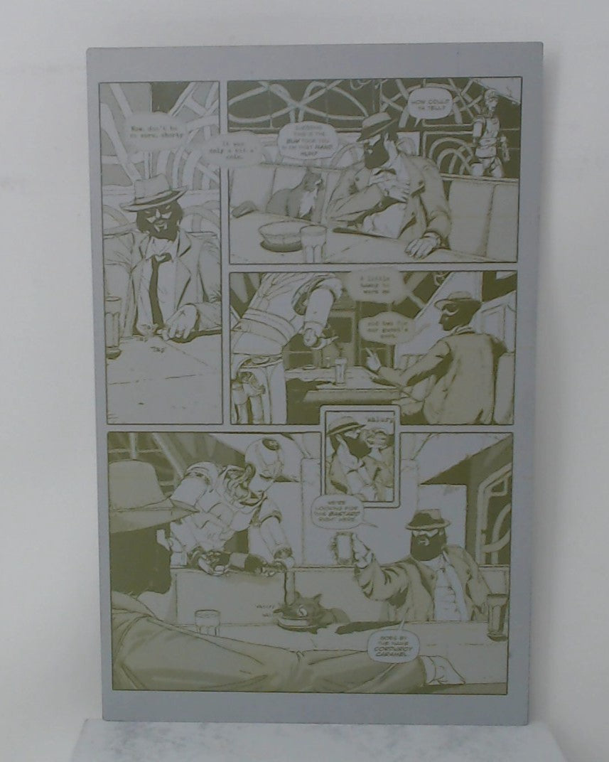 Junction Jones #3 - Page 13 - Yellow - Comic Printer Plate - PRESSWORKS