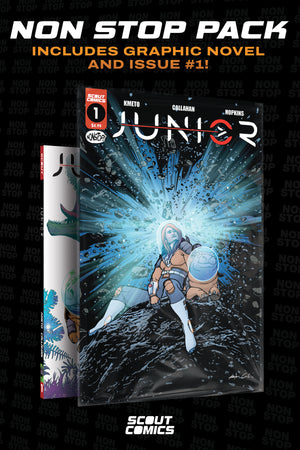 Junior - NONSTOP Collector's Pack - #1 & Complete Trade Paperback - PRESALE