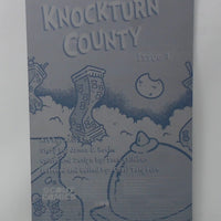 Knockturn County #1 - Inside Front Cover - PRESSWORKS - Comic Art - Printer Plate - Cyan