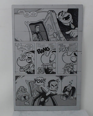 Knockturn County #1 - Page 11 - PRESSWORKS - Comic Art - Printer Plate - Black