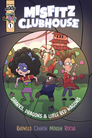 Misfitz Clubhouse: Sharks, Dragons and Little Red Wagons #1 - Cover B - PREORDER
