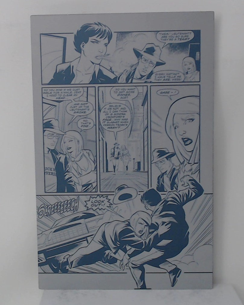 Maze Agency #1 - Page 17 - Black - Comic Printer Plate - PRESSWORKS