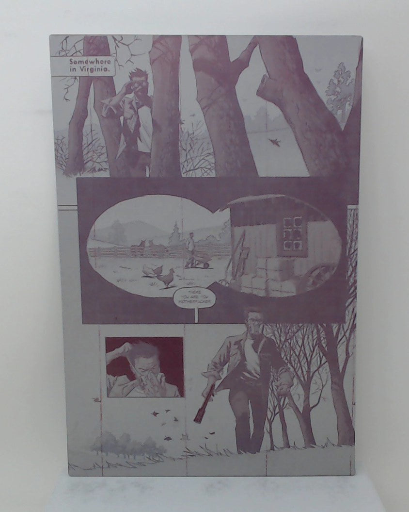 North Bend Season 2 #5 - Page 20 - Magenta - Comic Printer Plate - PRESSWORKS