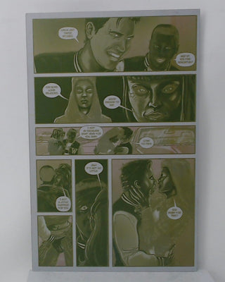 Night of the Cadillacs #1 - Legacy Edition - Page  12 - Yellow - Comic Printer Plate - PRESSWORKS