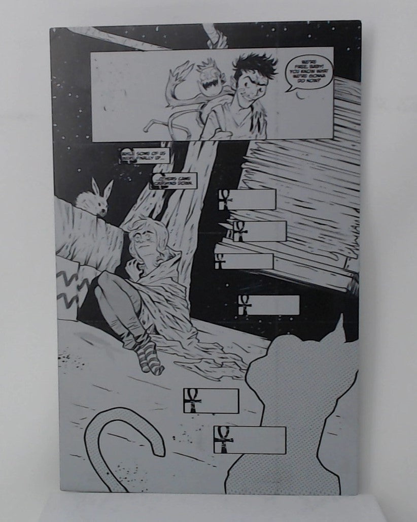 Omega Gang #1 - Page 22 - Black - Comic Printer Plate - PRESSWORKS