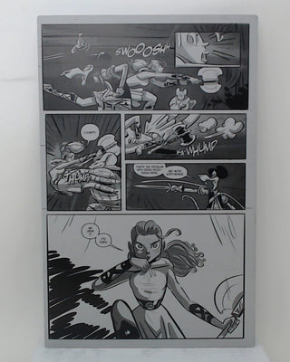 Puc the Artist and the Myth of Color #1 - Page 16 - Black - Comic Printer Plate - PRESSWORKS