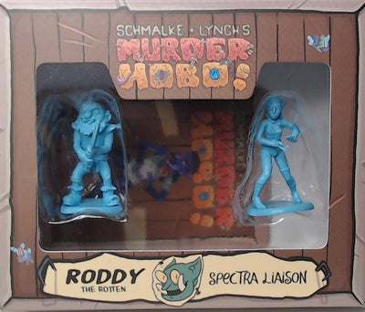 Murder Hobo - 32mm Gaming Miniatures -  Roddy and Spectra - Two Pack - Blue