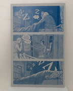 The Quarry #1 - Page 4 - Cyan - Comic Printer Plate - PRESSWORKS