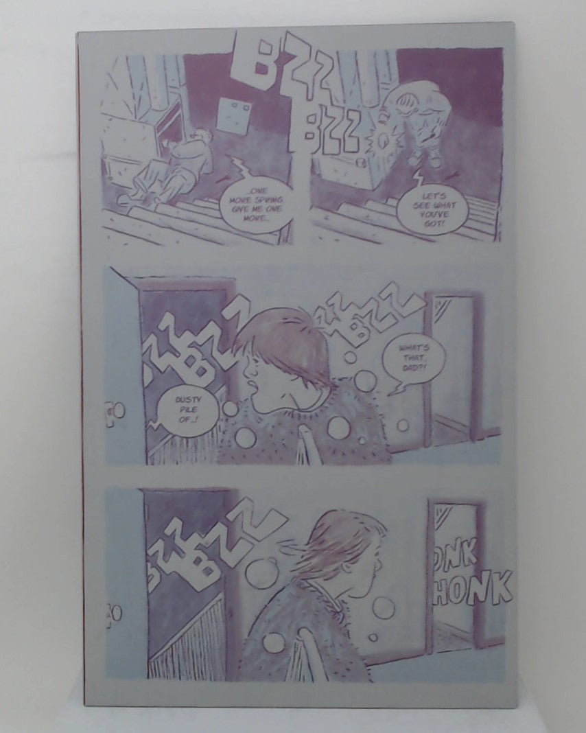 The Quarry #1 - Page 9 - Magenta - Comic Printer Plate - PRESSWORKS