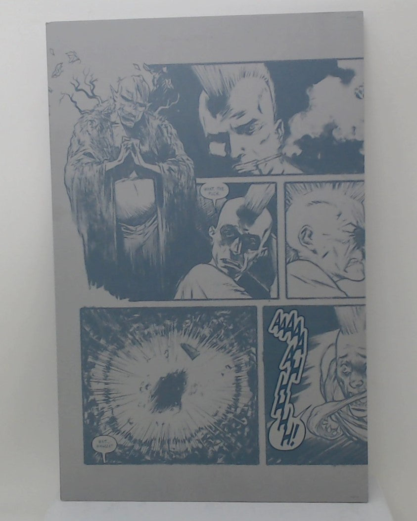 Rad Wraith - Double Feature #1 - Page 23 - Black - Splash - Comic Printer Plate - PRESSWORKS