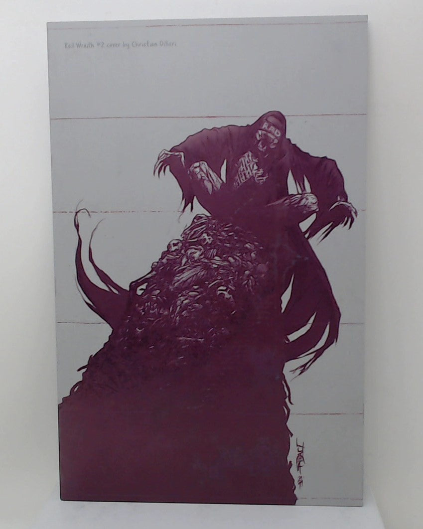 Rad Wraith - Double Feature #1 - Page 25 - Magenta - Comic Printer Plate - PRESSWORKS