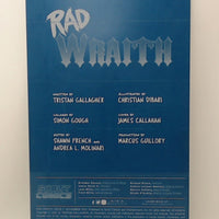 Rad Wraith - Double Feature #1 - Inside Front Cover - Cyan - Comic Printer Plate - PRESSWORKS